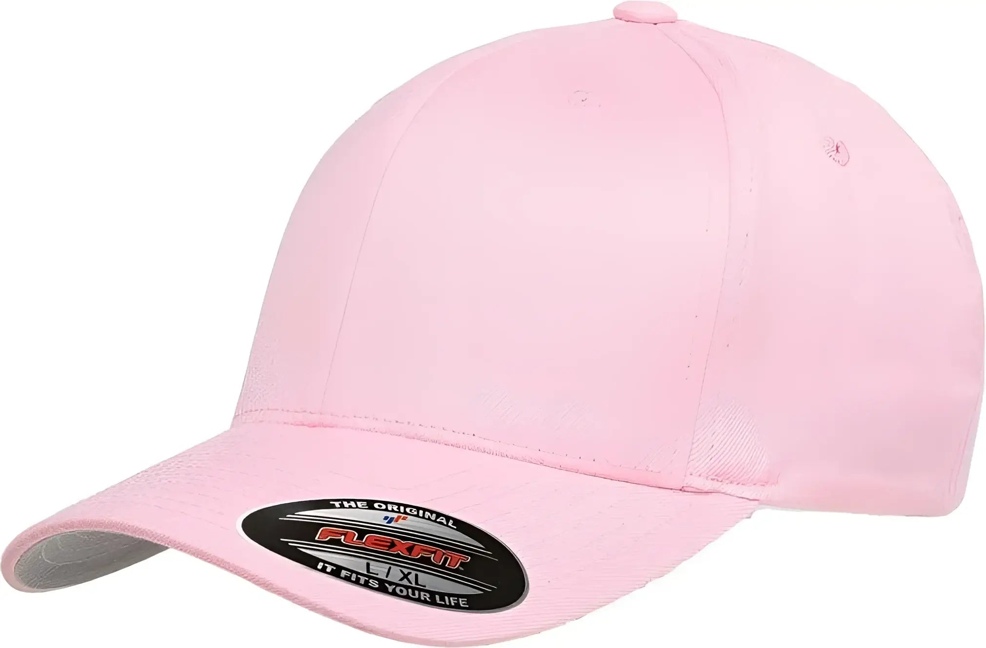Flexfit 6277 Twill Cap - Pink - Pink / 6 3/4’’ - 7 1/4’’