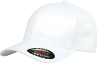 Flexfit 6277 Twill Cap White White / 6 3/4’’ 7 1/4’’
