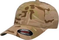 Flexfit 6277MC MultiCam Twill Cap Multicam Arid Multi Colored / 6 3/4’’ 7 1/4’’