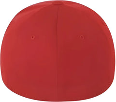 Flexfit 6277Y Youth Cotton Blend Cap Red Red / One Size Fits Most