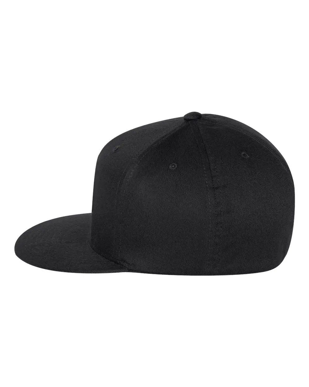 Flexfit 6297F Pro-Baseball On Field Cap - Black - Black / S/M