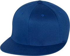 Flexfit 6297F Pro Baseball On Field Flat Bill Cap Royal Blue