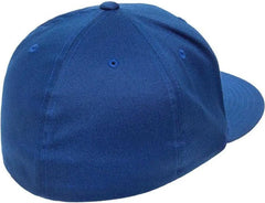 Flexfit 6297F Pro Baseball On Field Flat Bill Cap Royal Blue