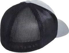 Flexfit 6311 Melangee Trucker Cap Heather Gray Navy Gray Navy / 6 7/8’’ 7 1/2’’