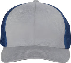 Flexfit 6311 Melangee Trucker Cap Heather Gray Royal Gray Royal / 6 7/8’’ 7 1/2’’