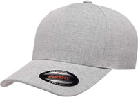 Flexfit 6350 Heatherlight M??lange Cap Silver Light Gray Gray / 6 3/4’’ 7 1/4’’