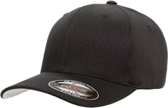 Flexfit 6477 Wool Blend Cap Black Black / 6 3/4’’ 7 1/4’’