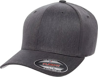 Flexfit 6477 Wool Blend Cap Dark Heather Dark Gray / 6 3/4’’ 7 1/4’’