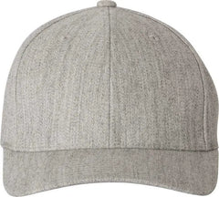 Flexfit 6477 Wool Blend Cap Heather Gray