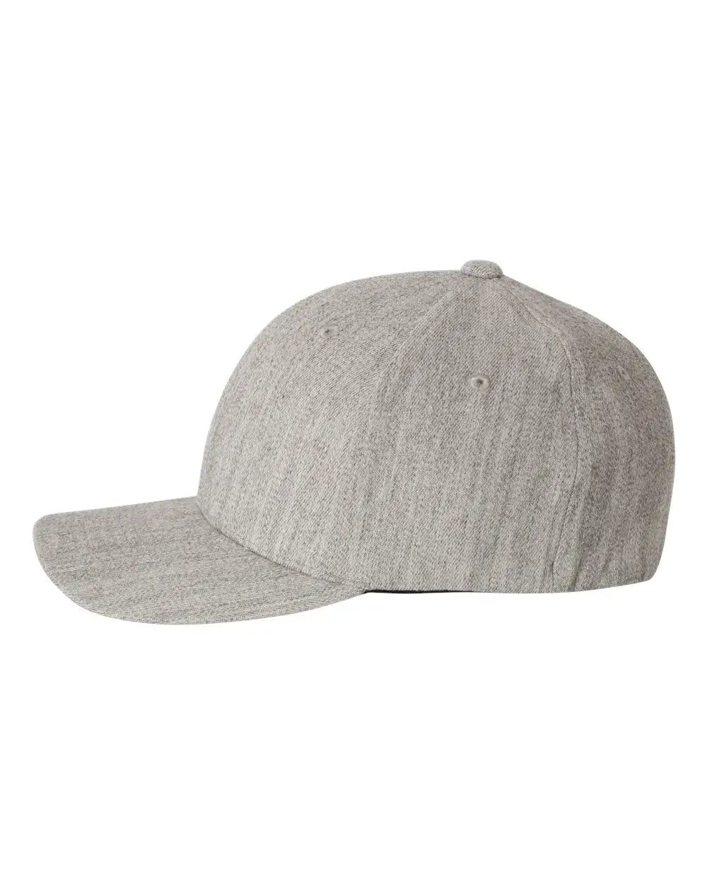 Flexfit 6477 Wool-Blend Cap - Heather Grey