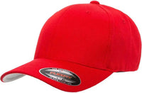 Flexfit 6477 Wool Blend Cap Red Red / 6 3/4’’ 7 1/4’’