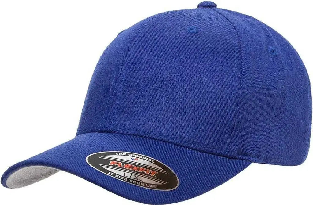Flexfit 6477 Wool-Blend Cap - Royal Blue - Royal / 6 3/4’’ - 7 1/4’’