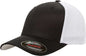Flexfit 6511 Trucker Cap - Black White - Black White / 6 7/8’’ - 7 1/2’’
