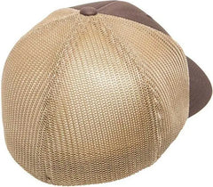 Flexfit 6511 Trucker Cap - Brown Khaki - Brown Khaki / 6 7/8’’ - 7 1/2’’