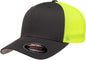 Flexfit 6511 Trucker Cap Charcoal Neon Yellow Dark Gray Yellow / 6 7/8’’ 7 1/2’’