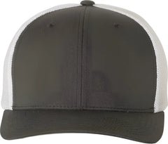 Flexfit 6511 Trucker Cap Charcoal White Dark Gray White / 6 7/8’’ 7 1/2’’