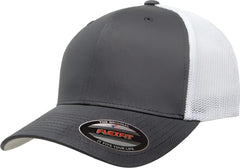 Flexfit 6511 Trucker Cap Charcoal White Dark Gray White / 6 7/8’’ 7 1/2’’