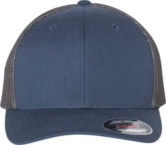 Flexfit 6511 Trucker Cap Navy Graphite Navy Dark Gray / 6 7/8’’ 7 1/2’’