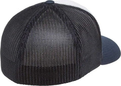 Flexfit 6511 Trucker Cap - Navy White Navy - Navy White / 6 7/8’’ - 7 1/2’’