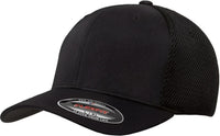 Flexfit 6533 Ultrafiber Mesh Cap Black Black / 6 3/4’’ 7 1/4’’