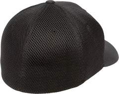 Flexfit 6533 Ultrafiber Mesh Cap Black