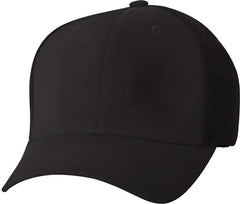 Flexfit 6533 Ultrafiber Mesh Cap Black