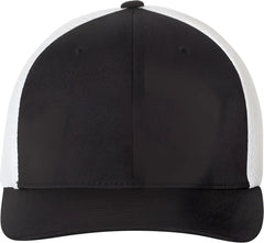 Flexfit 6533 Ultrafiber Mesh Cap Black White
