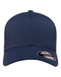 Flexfit 6533 Ultrafiber Mesh Cap - Navy - Navy / S/M