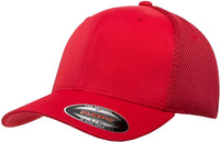 Flexfit 6533 Ultrafiber Mesh Cap Red Red / 6 3/4’’ 7 1/4’’