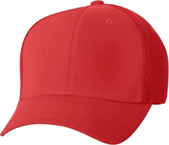 Flexfit 6533 Ultrafiber Mesh Cap Red