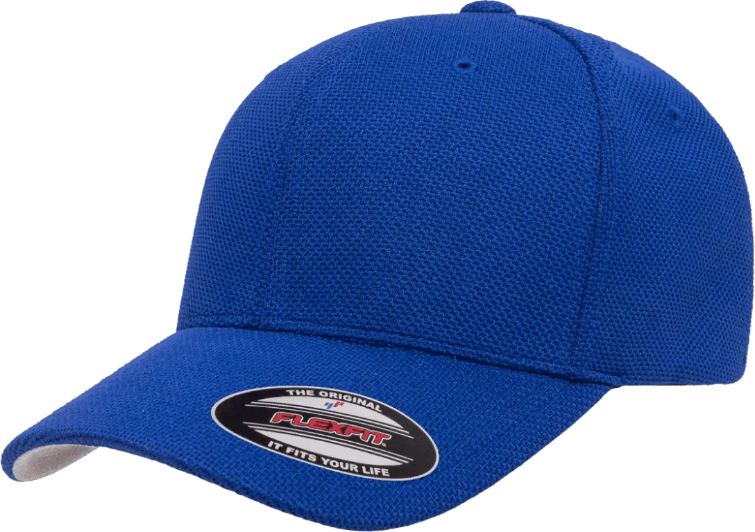 Flexfit 6577CD Cool & Dry Piqu?? Mesh Cap - Royal Blue - Royal / 6 7/8’’ - 7 1/2’’