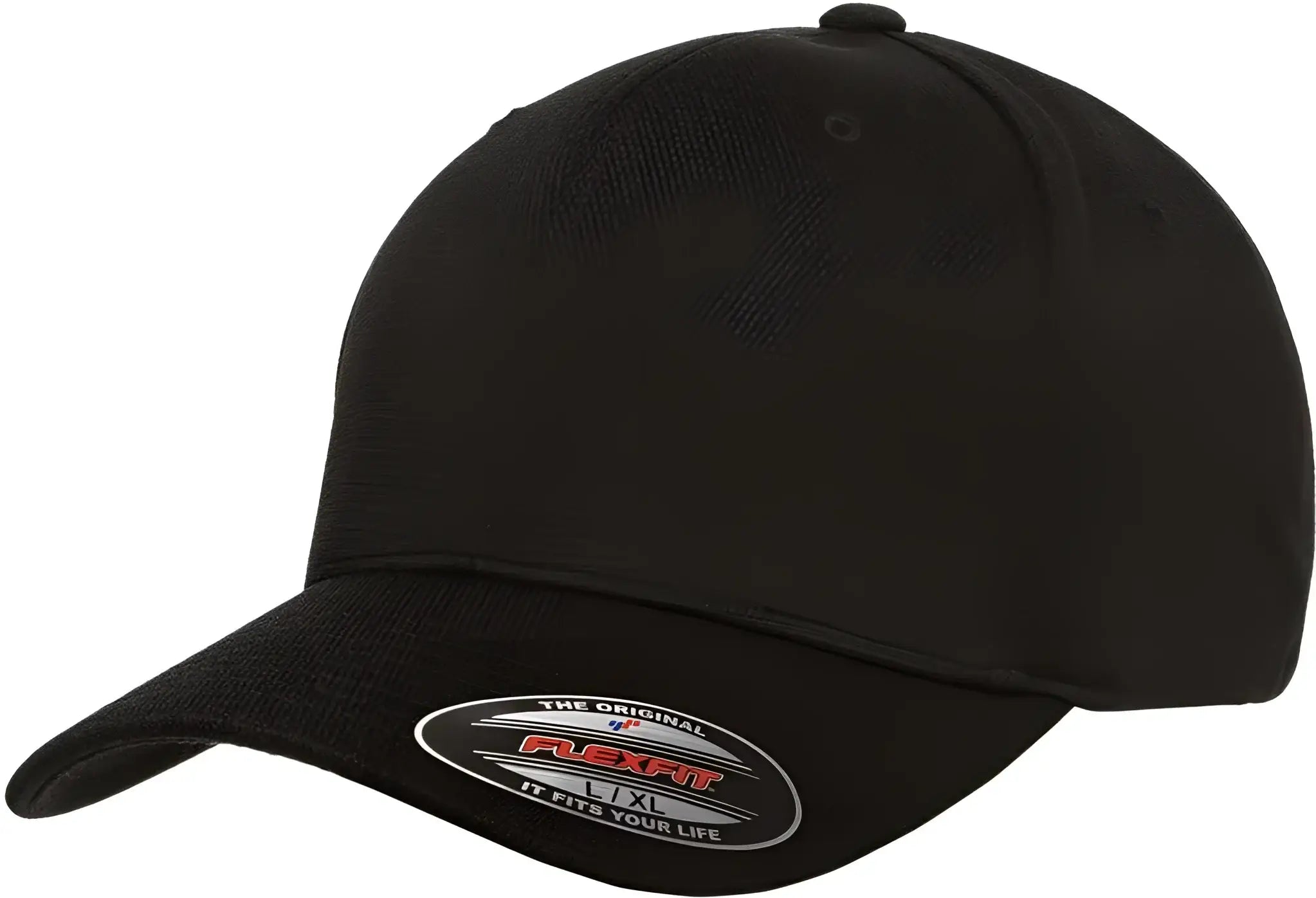 Flexfit 6597 Cool & Dry Sport Cap Black Black / 6 3/4’’ 7 1/4’’