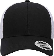 Flexfit 6601 Elite Cap - Black White - Black White / One Size Fits Most