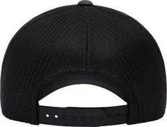 Flexfit 6601 Elite Cap - Charcoal Black - Dark Gray Black / One Size Fits Most