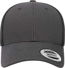 Flexfit 6601 Elite Cap - Charcoal Black - Dark Gray Black / One Size Fits Most