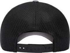 Flexfit 6601 Elite Cap - Heather Black - Black / One Size Fits Most