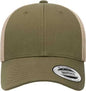 Flexfit 6601 Elite Cap - Moss Green Khaki - Green Khaki / One Size Fits Most