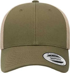 Flexfit 6601 Elite Cap - Moss Green Khaki - Green Khaki / One Size Fits Most