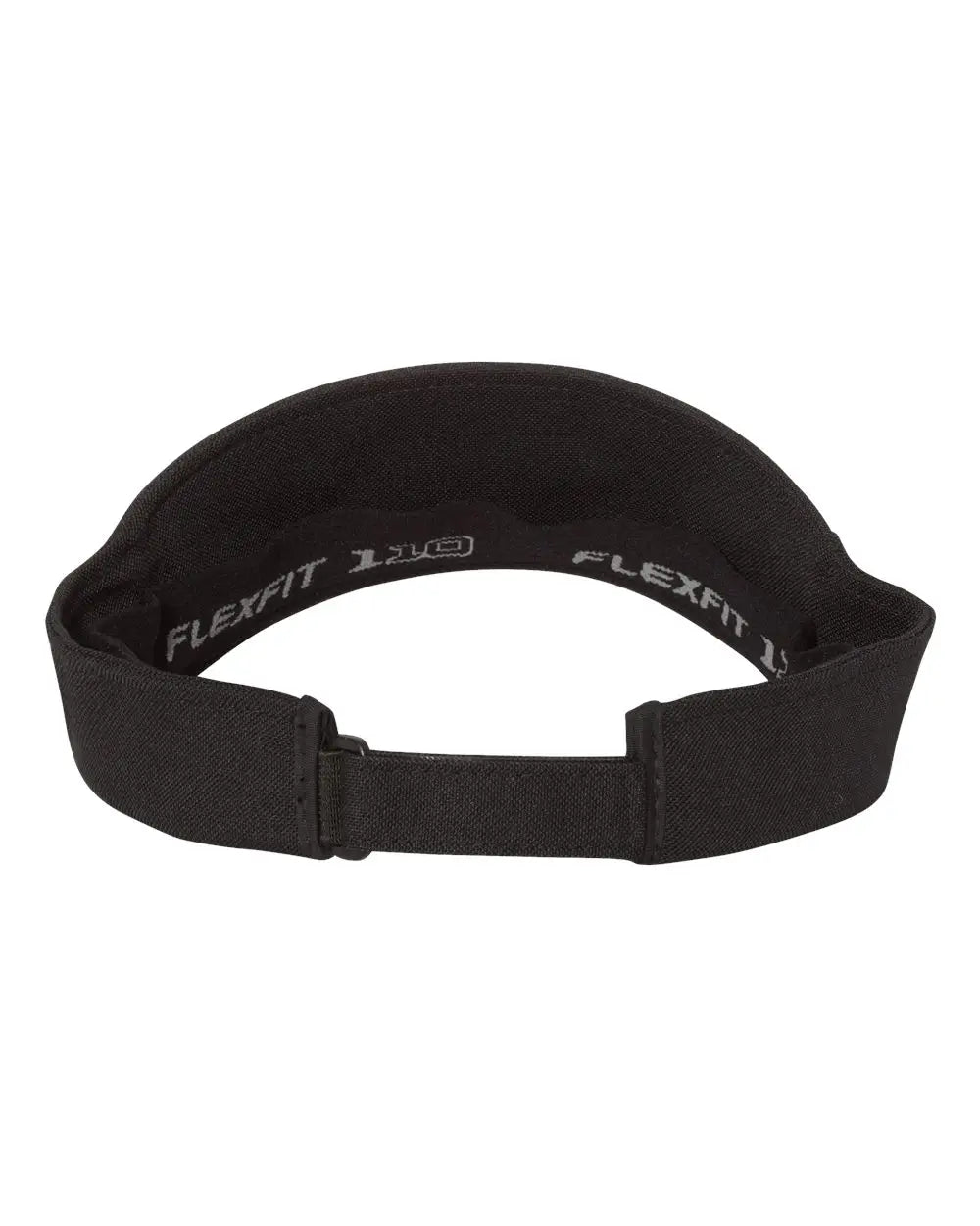 Flexfit 8110 110® Visor - Black - Black / One Size Fits Most