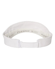 Flexfit 8110 110® Visor - White - White / One Size Fits Most