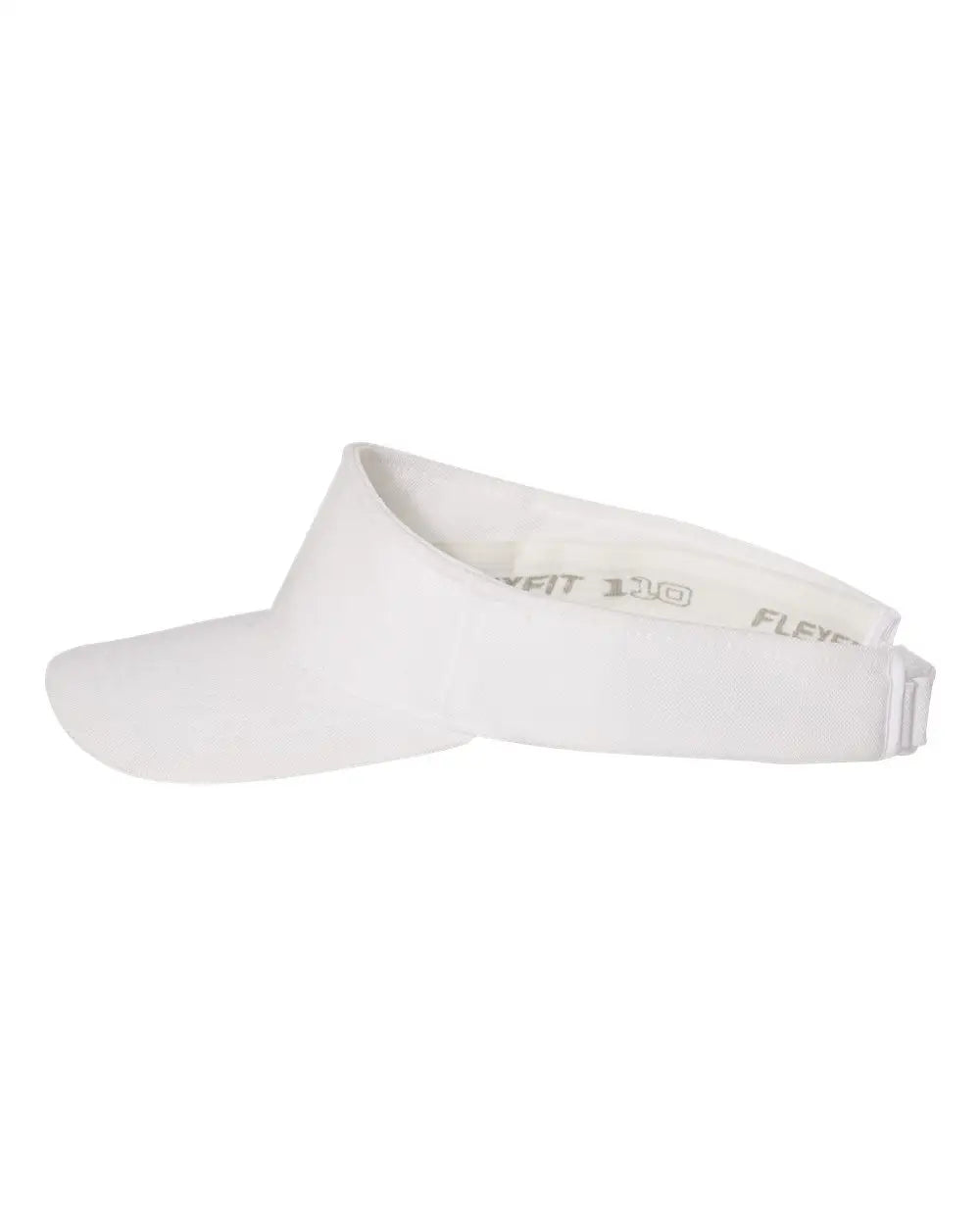 Flexfit 8110 110® Visor - White - White / One Size Fits Most