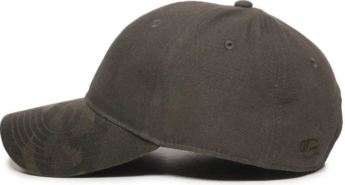 OC Sports GHP-100 Adjustable Cap - Olive Olive | HIT a Double