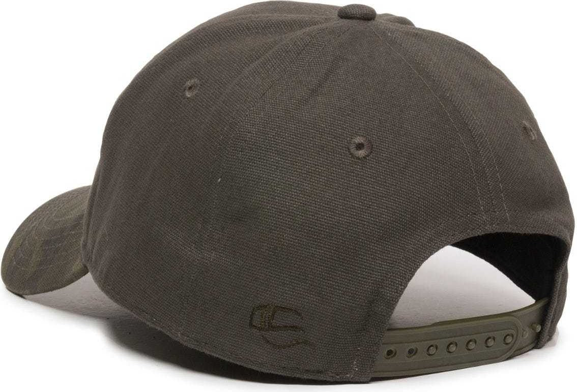 OC Sports GHP-100 Adjustable Cap - Olive Olive | HIT a Double