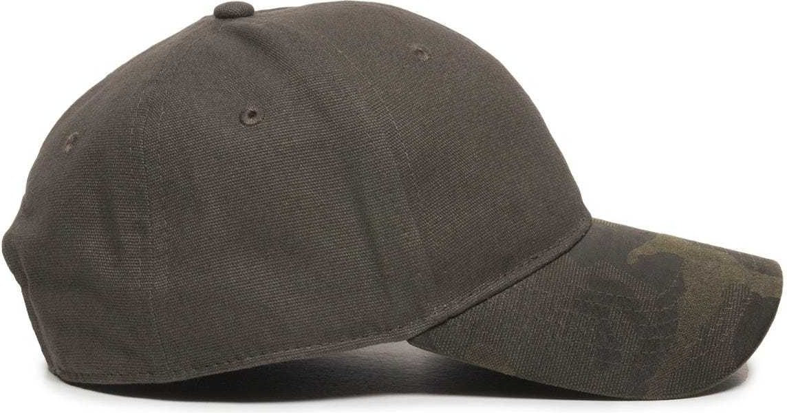OC Sports GHP-100 Adjustable Cap - Olive Olive | HIT a Double