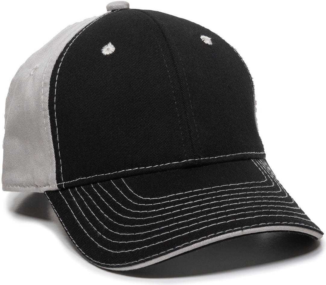OC Sports GWT-101 Adjustable Cap - Black Grey | HIT a Double