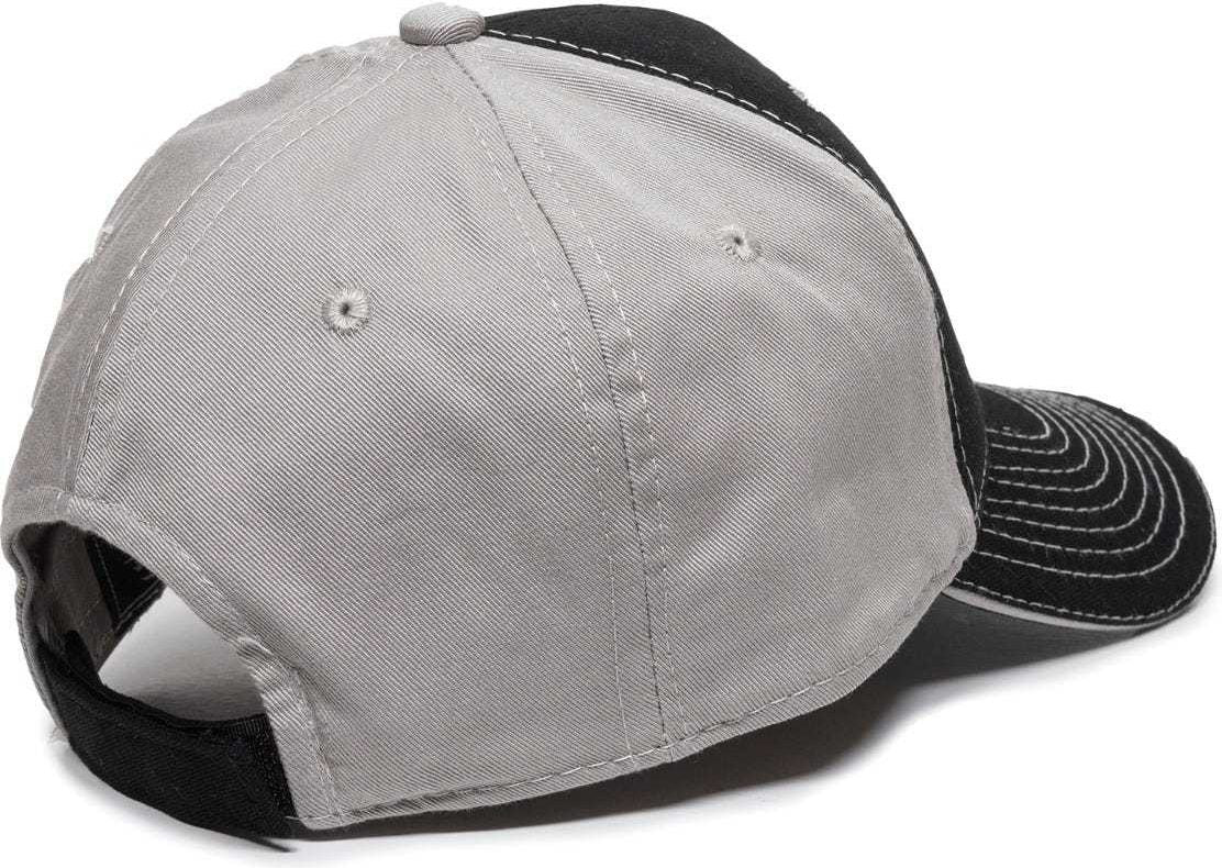 OC Sports GWT-101 Adjustable Cap - Black Grey | HIT a Double