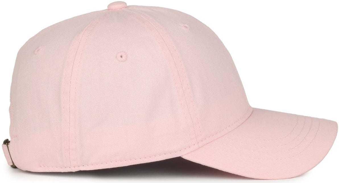 OC Sports GWT-111 Adjustable Strap Garment Wash Cotton Cap - Pink | HIT a Double