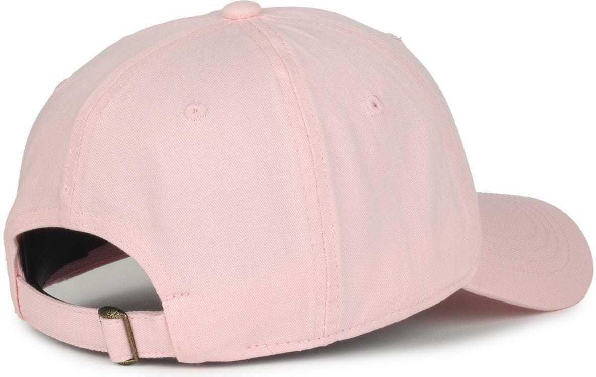 OC Sports GWT-111 Adjustable Strap Garment Wash Cotton Cap - Pink | HIT a Double