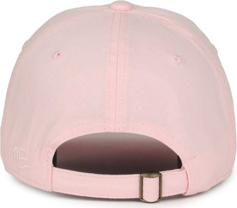 OC Sports GWT-111 Adjustable Strap Garment Wash Cotton Cap - Pink | HIT a Double