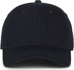 OC Sports GWT-111 Adjustable Strap Garment Wash Cotton Cap - True Navy | HIT a Double